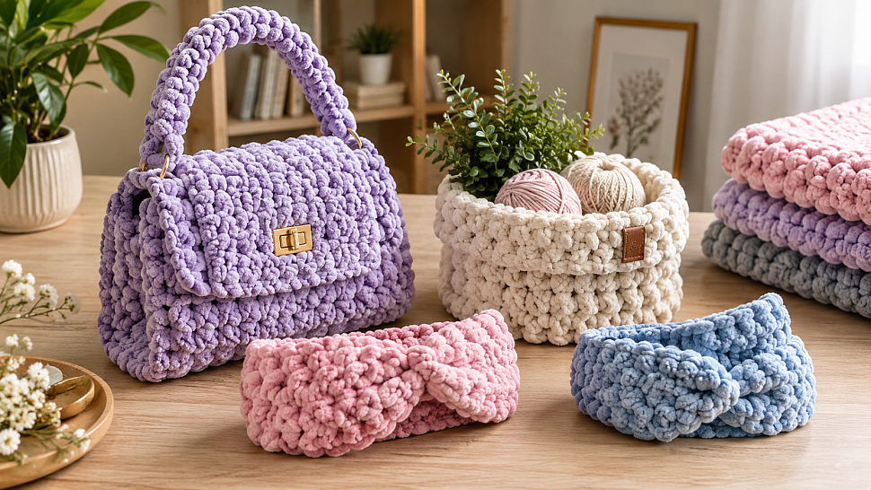 Аксессуары из Alize Puffy Fine