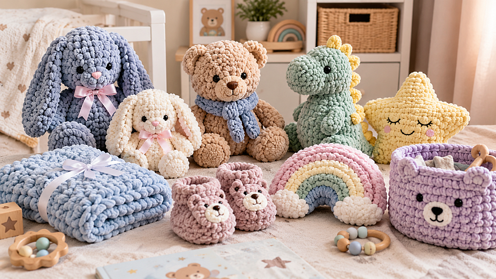 Игрушки из Alize Puffy Fine