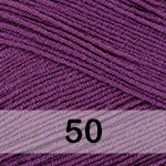Пряжа YarnArt cotton soft 50 фиолетовый