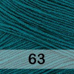 Пряжа YarnArt cotton soft 63 морская волна