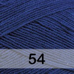 Пряжа YarnArt cotton soft 54 т.синий