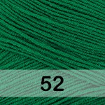 Пряжа YarnArt cotton soft 52 зеленый