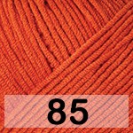 Пряжа YarnArt Cotton Soft 85 оранжевый