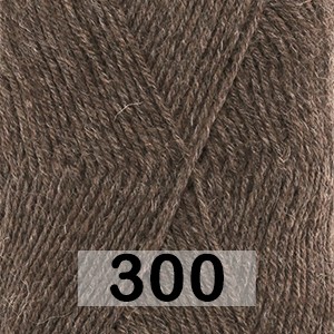 Пряжа Drops Fabel Uni Colour 300 коричневый