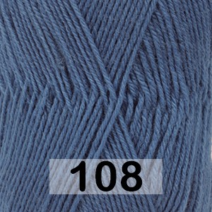 Пряжа Drops Fabel Uni Colour 108 королевский синий