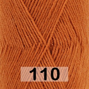 Пряжа Drops Fabel Uni Colour 110 ржавчина