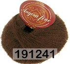 Пряжа Сеам Angora Fine 191241 коричневый