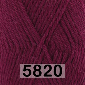 Пряжа Drops Lima Uni Colour 5820 рубиново-красный