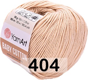Пряжа YarnArt baby cotton 404 медовый