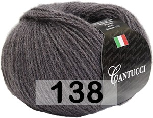 Пряжа Сеам Cantucci 138 т.серый