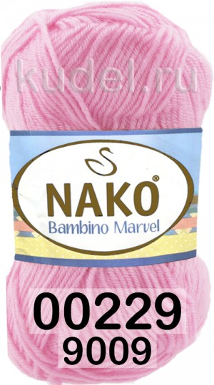 Пряжа Nako Bambino Marvel 00229 св.розовый