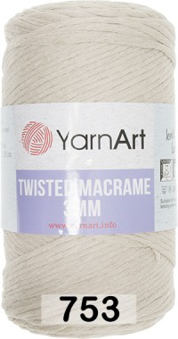 Пряжа YarnArt macrame twisted 3 mm