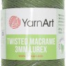 Пряжа YarnArt macrame twisted 3 mm lurex