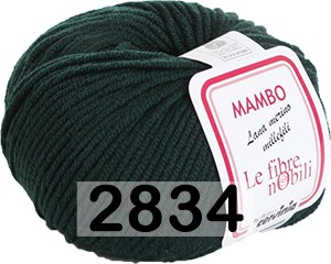 Пряжа Сеам Mambo 2834 Т.ЗЕЛЕНЫЙ