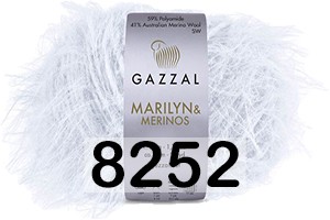 Пряжа Gazzal Marilyn Merinos 8252 СВ.СЕРЫЙ