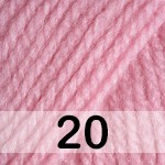Пряжа YarnArt Elite 20 розовый
