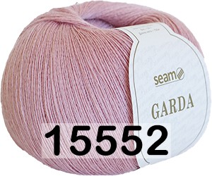 Пряжа Сеам GARDA 15552 бл.розовый