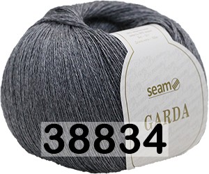 Пряжа Сеам GARDA 38834 т.серебро