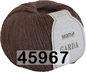 Пряжа Сеам GARDA 45967 коричневый