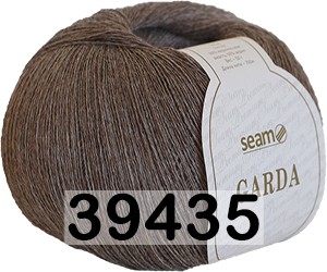Пряжа Сеам GARDA 39435 бежево-коричневый