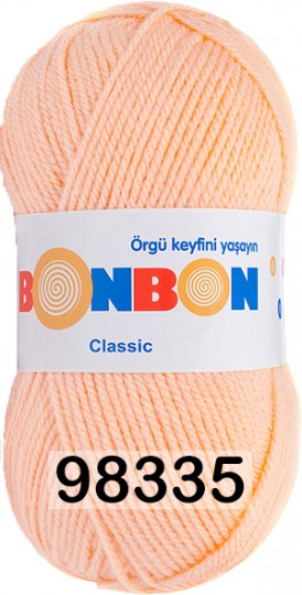 Пряжа Nako Bonbon Classic 98335 СВ.ПЕРСИК