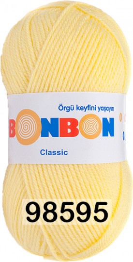 Пряжа Nako Bonbon Classic 98595 СВ.ЛИМОН