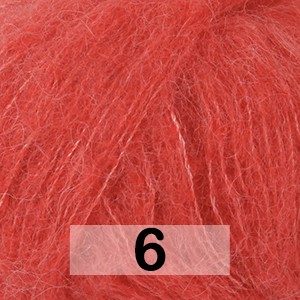 Пряжа Drops Brushed Alpaca Silk Uni Colour 6 коралловый