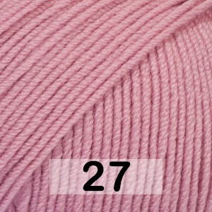 Пряжа Drops Baby Merino Uni Colour 27 старый розовый