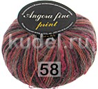 Пряжа Сеам Angora Fine Print