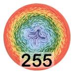 255 ОРАНЖ.ЗЕЛ. ГОЛУБ.СИРЕН.