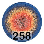 258 ОРАНЖ.ЖЕЛТ.СИН.