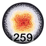 259 ЧЕРН.СЕР. ЖЕЛТ.ОРАНЖ.