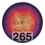 265 Т.ШОКОЛ.ФИОЛ. КРАС.БЕЖ