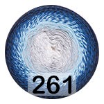 261 Т.СИН.ГОЛУБ. СЕР.БЕЛ.