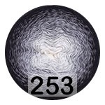 253 ЧЕРН.СЕР.БЕЛЫЙ