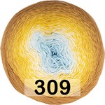 309 СВ.КОРИЧН.ЖЕЛТ.ГОЛУБОЙ