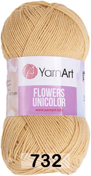 Пряжа YarnArt flowers unicolor