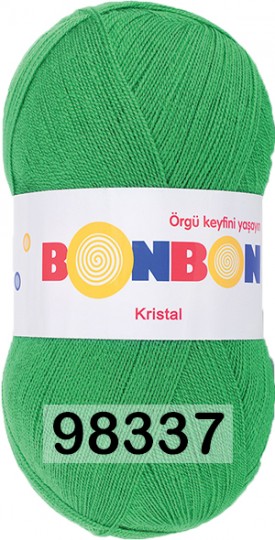 Пряжа Nako Bonbon Kristal 98337 ТРАВКА