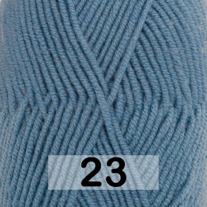 Пряжа Drops Merino Extra Fine Uni Colour 23 серый синий