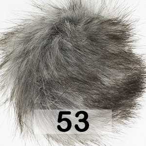 Furry Pompons 53 чернобурка
