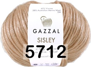 Пряжа Gazzal Sisley