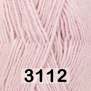 Пряжа Drops Alpaca Uni Colour 3112 пыльно-розовый