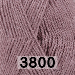 Пряжа Drops Alpaca Uni Colour 3800 старый розовый