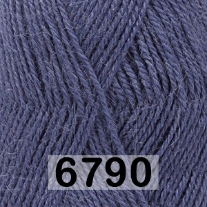 Пряжа Drops Alpaca Uni Colour 6790 т.синий