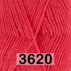 Пряжа Drops Alpaca Uni Colour 3620 красный