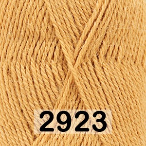 Пряжа Drops Alpaca Uni Colour 2923 т.желтый