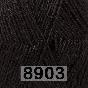 Пряжа Drops Alpaca Uni Colour 8903 черный