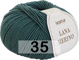 Пряжа Сеам Lana Merino 35 ЕЛЬ
