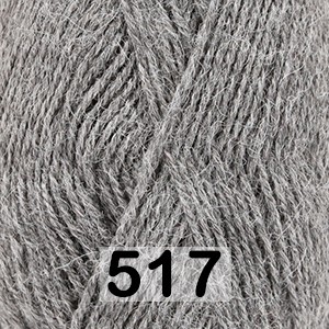 Пряжа Drops Alpaca Mix 517 средний серый
