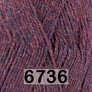Пряжа Drops Alpaca Mix 6736 т.синий-фиолетовый